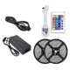 thumbnail image 5 of 5050 Tira de LED RGB 150 Leds Controlador direccionable individual 12V + 24 teclas, 5 of 9