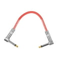 thumbnail image 2 of Milaget Guitar Patch Cable Electric Guitar Cable Length 15cm PVC Shell Connector Line red, 2 of 9