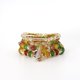 thumbnail image 1 of Nvzi Pulseras de cuentas apilables bohemias, brazaletes de cuentas multicapa elásticos, juego de pulseras con dijes, joyería multicolor, estilo C, 1 of 5