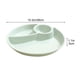 thumbnail image 3 of Juego de Platos Llanos Ecológicos de Paja de Trigo con Bandeja Dividida para Comida, Plato de Tres Compartimentos para Niños y Adultos, Apto para Lavavajillas, Platos de Cerámica Verde, Precio Especi, 3 of 7