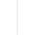thumbnail image 3 of Ekena Millwork 94"H x 3/8"T Wabash PVC Adjustable Decorative Slat Wall Panel Kit, Unfinished (contains 23 Slats + 1 Straight Edge Starter Slat), 3 of 15