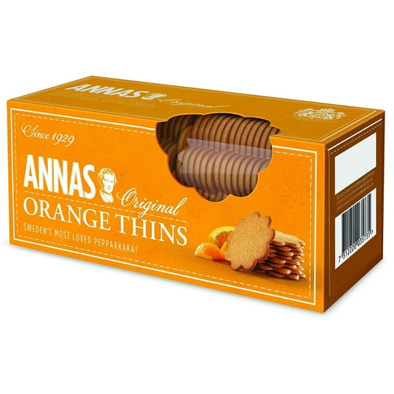 Anna's Orange Thins Swedish MGF3 Cookies 5.25 Oz