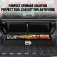 thumbnail image 6 of Yeshouse 34.5 Inch Aluminum Truck Tool Box, Truck Bed Tool Box with Lock, Heavy Duty Tool Storage Box, Waterproof Storage Organizer Chest for Truck, Trailer, Pickup, ATV, RV, 34.5"X13"X6.5", 6 of 8