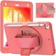 thumbnail image 5 of Funda roja coral para iPad Mini 4/5 con correa de mano, soporte ajustable y portalápices., 5 of 5
