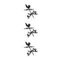 thumbnail image 1 of Matsuzay Dirección Metal Sólido A Veleta Wind Indicadores De Viento Fáciles Indicadores A Tiempo Sólido Gallo Meteorológico Type1 NO1, 1 of 6