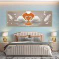 thumbnail image 3 of Pósteres e impresiones de One Piece Swans Love, pintura en lienzo de animales, arte de pared para sala de estar, dormitorio, decoración moderna del hogar sin marco, 3 of 5