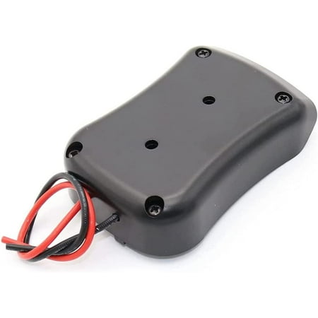 

Adaptor 14.4V-18V Battery Adaptor Power Dock Connector Compatible with Battery Adapter Dock Holder（black）（1pcs)