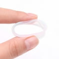 thumbnail image 4 of A Pair of Ultra Flexible Milky Way Silicone Double Flared Tunnel Plug, 4 of 5