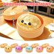 thumbnail image 2 of Juguete antiestrés apretable de dumpling con glitter Zercuop, 2 of 6