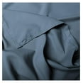 thumbnail image 3 of Extra Large King Flat Sheet, 132" x 110", Hotel Quality Microfiber Sheet, No-Fade, No-Pill, Extra Wide to Stay Tucked on Deep Pocket Mattresses, Coronet Blue, 3 of 6