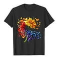 thumbnail image 5 of My Orders Placed Recently By Me Beifu Womens Summer Tops V Neck Short Sleeve Womens Summer Cotton Tops Casual Loose Fit Women'S Clothing Shirts Spring Women Blouses Long Sleeve Summer, 5 of 6
