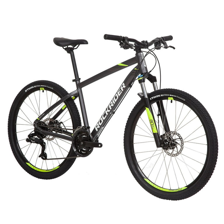 Comprometido vendedor repentino Decathlon Rockrider ST520, 21 Speed Mountain Bike, 27.5", Gray, Small -  Walmart.com