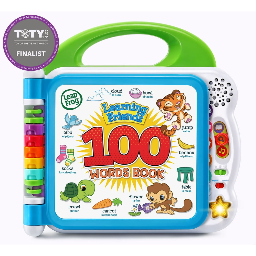 Leapfrog Learning Friends 100 Words Bilingual Electronic Book Walmart