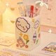 thumbnail image 3 of Cute Cartoon Refrigerator Pen Holder Pencil Case Desk Organizer, Kawaii Desk Organizer Pen Storage Stand Pen Holder for Home School(Pink), 3 of 5