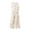 Beige, variant on Girls 2 Piece Outfits Vertical Stripe V-Neck Sleeveless Suit Vest and Elastic Waist Wide Leg Pants, Kids Formal Casual Summer Matching Outfit for Party Daily Wear(Pink,3-4 Years)