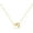 B, variant on Initial Heart Necklace for Women 14K Gold Plated A-Z Letter Necklace Dainty Bubble Heart Pendant Tiny Initial Necklaces for Women Teen Trendy Jewelry Gifts