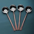 thumbnail image 3 of Ridge Design Copper Antique Olive Spoons 4 Pcs. Set, 3 of 4
