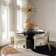 thumbnail image 6 of Corralis Cream Boucle Dining Chair, 6 of 6
