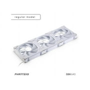 Phanteks D30-140 DRGB PWM FAN 3Pack, Premium D-RGB Performance Fans, ARGB/DRGB lighting, Daisy-chain Fan Linking system, White, 3Pack