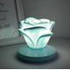 thumbnail image 2 of Luz de noche Luz de noche de flor rosa Lámpara de escritorio de carga USB Ambiente de silicona azul claro LED ER, 2 of 5