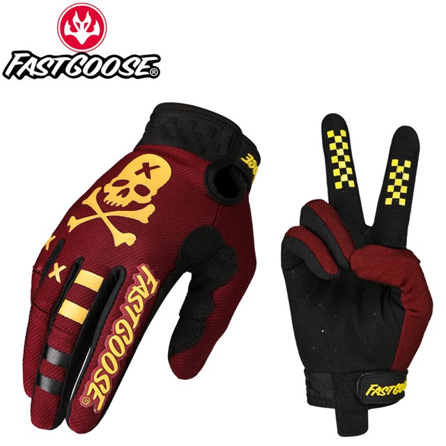 FASTGOOSE Motocross MX guantes motocicleta dedo completo bicicleta BMX MTB ATV todoterreno ciclismo de montaña Luvas S-XXL