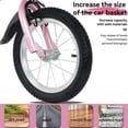thumbnail image 3 of Bicicleta deportiva para niños de 18 pulgadas con ruedas de entrenamiento y soporte Sillino ajustable Adecuado para niños y niñas, 3 of 5