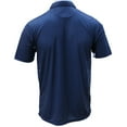 thumbnail image 2 of Burnside Golf Polo de Performance Dot pour Homme, Bleu Marine Moyen, 2 of 2