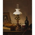thumbnail image 2 of Ferdinand von Wright 12x14 Black Ornate Wood Framed Double Matted Museum Art Print Titled: Still Life in the Atelier (1868), 2 of 5