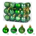 thumbnail image 1 of Boovnll 24Pcs Electroplate Christmas Balls, 1.2" Plastic Shatterproof Christmas Ball Ornaments for Holiday, Xmas Tree, Wedding, Party Decor, Christmas Decorations, 1 of 1