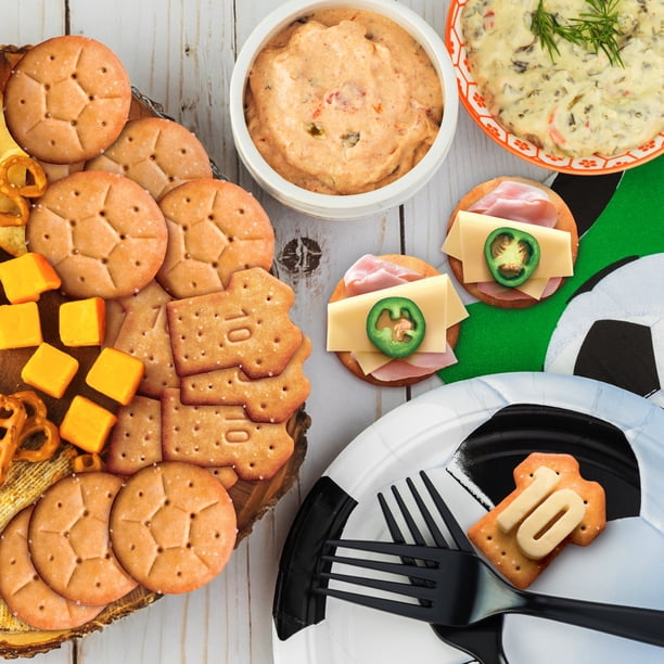 RITZ Soccer Shapes Original Crackers, Party Snacks, Limited