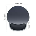 thumbnail image 3 of RXIRUCGD Ergonomic Mouse Pad Wrist Support Comfortable Mouse Pad Wrist Support Wrist Pain Relief Gel Mouse Pad Rubber Base Mouse Pad Suitable For Notebook, 3 of 6