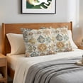 thumbnail image 6 of Pillow Covers 26x26 Set of 2, Farmhouse Morocco Throw Pillow Covers Decorative Couch Cushion Cover, Boho Abstract Shabby Texture Art Microfiber Soft Square Pillowcases for Bedroom Living Room Sofa, 6 of 9