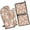 Shih Tzu Dog, variant on Shibainu and Love Kitchen Oven Mitt and Pot Holder Sets 2 Pcs for Baking, Cooking and Grilling, Heat Resistant Up To 392 °F