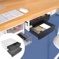 thumbnail image 3 of Cajón bajo organizador para oficina papelería cajón de la Negro S SM SunniMix Cajones de almacenamiento, 3 of 7