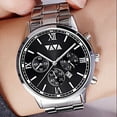 thumbnail image 6 of VAVA VOOM Top brand stainless steel watch band High quality classic clock Men's watch Multifunctional sports watch reloj hombre, 6 of 10