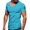 Light Blue, variant on Big and Tall Shirts for Men Summer Casual Fashion Solid Color V Neck Large Size Short Sleeve T Shirt Large Tall T Shirts Pregnancy Announcement Men Shirt Pack V Neck Long Sleeves Tee Fashion 3XL