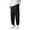 Black, variant on Vedolay Mens Work Pants Loose Baggy with Pockets Gym Sweatpants 2023 Green,M