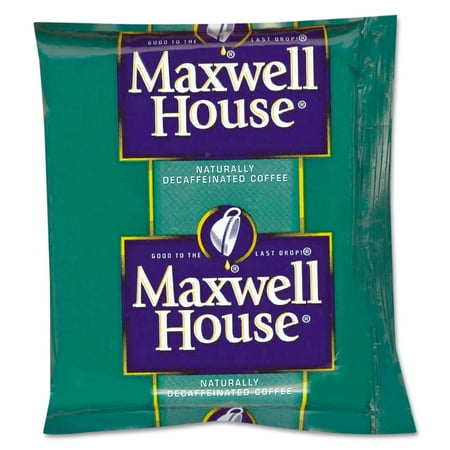 Maxwell House Coffee, Original Roast Decaf, 1.1oz Pack, 42/Carton