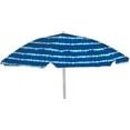 thumbnail image 2 of (2 pack) Bluewater Beach 6' Tie-Dye Round Beach Umbrella, UPF 50+ Sun Protection, Compact with Carry Bag, 2 of 6