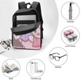 thumbnail image 3 of My Melody Rabbit Backpacks Basic Shoulder Daypack Bookbag Satchel Knapsack Rucksack-XTYD1997, 3 of 3