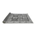 thumbnail image 2 of Ahgly Company Indoor Round Abstract Gray Modern Area Rugs, 4' Round, 2 of 4