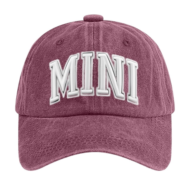 Aocisk Mama Hats For Women Funny Adjustable Mini Baseball Caps Day Idea Red One Size