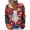 J Multicolor, variant on Auroural Cardigans for Women Trendy Women's Casual Christmas Printed Knitted Cardigan Button Up Jacket Coat