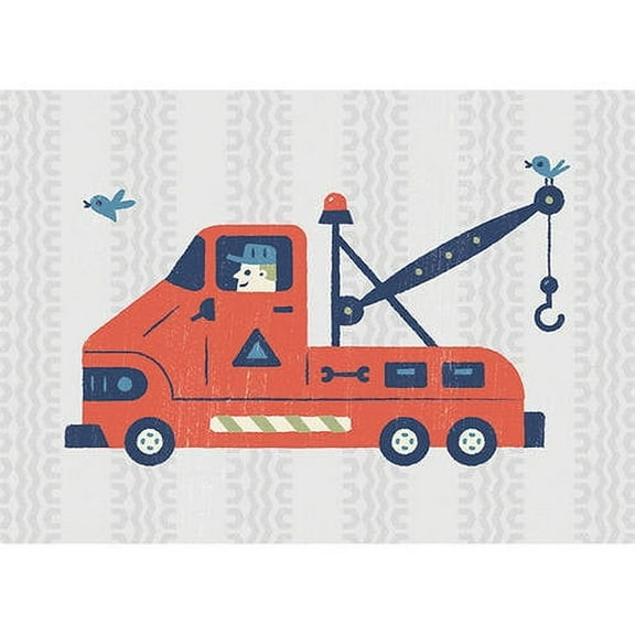 Oopsy Daisy's Little Cement Truck Canvas Wall Art, Size 14x10