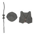 thumbnail image 1 of Ropa de Bebés, Sudor Absorbente de Tres piezas de algodón babés chaleco para bebés de 0-1 meses, 1 of 7