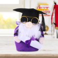 thumbnail image 1 of Adorno de escritorio Giyblacko Regalos decorativos para personas mayores sin rostro en temporada de graduación Muñeca americana con gafas y paño de soltero, 1 of 8