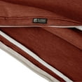 thumbnail image 5 of Classic Accessories Montlake FadeSafe Water-Resistant Patio Lounge Back Cushion Cover, 19 x 20 x 4 inch, Heather Henna, 5 of 16
