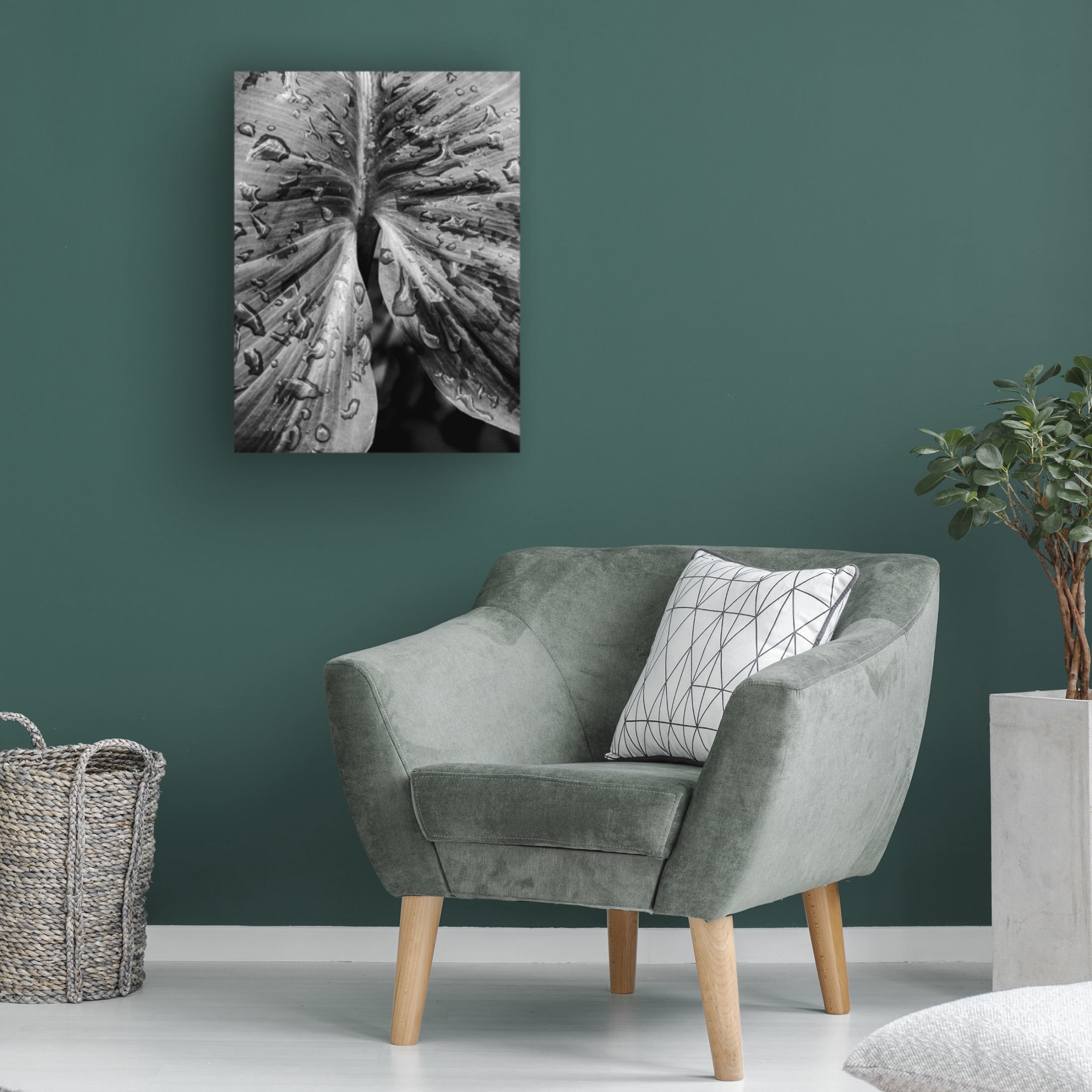 Trademark Fine Art Elizabeth Allen Leafy Looks Canvas Wall Art