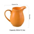 thumbnail image 2 of Haifle Cream And Sugar Sets, Sugar And Creamer Set With Lids, Milk And Sugar Serving Set, Creamer Container, Sugar Bowl Set，Decoration For Kitchen-Orange-Milk Jug, 2 of 3