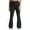 Black, variant on yunLCZ Women's Straight Leg Pants High Wa Flare Sweatpants Women High Waisted Wide Leg Pants Comfy Fleece Sweatpants Casual Loose Fit Yoga Pants With Pockets
